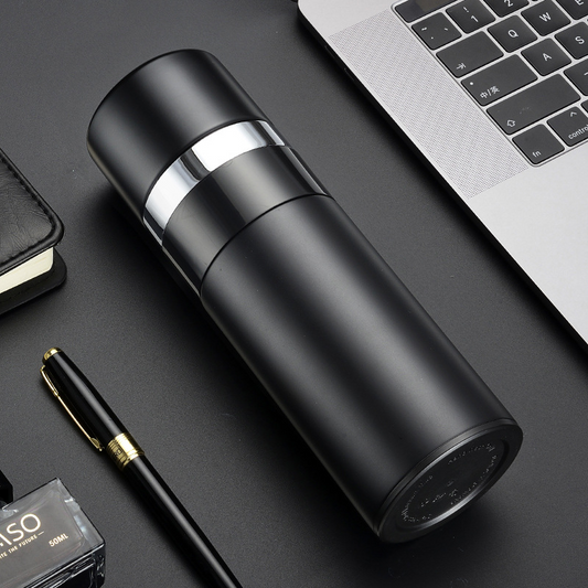 Metal Tea Cup with Straight Design – 420 ml